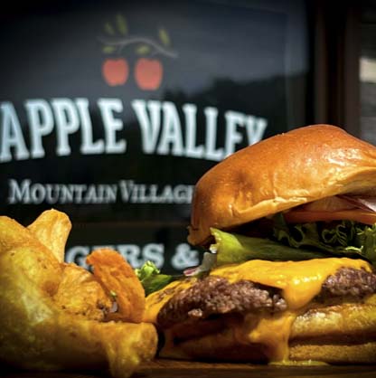 Apple Valley Cafe Hamburger