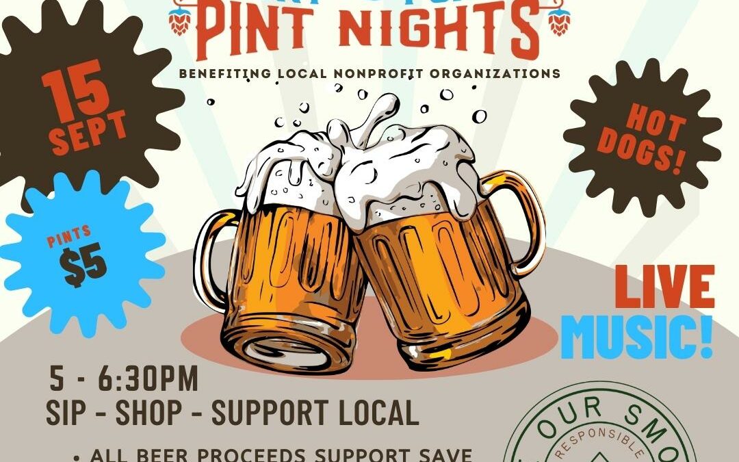 Front Porch Pint Night – Supporting Save Our Smokies, Inc.