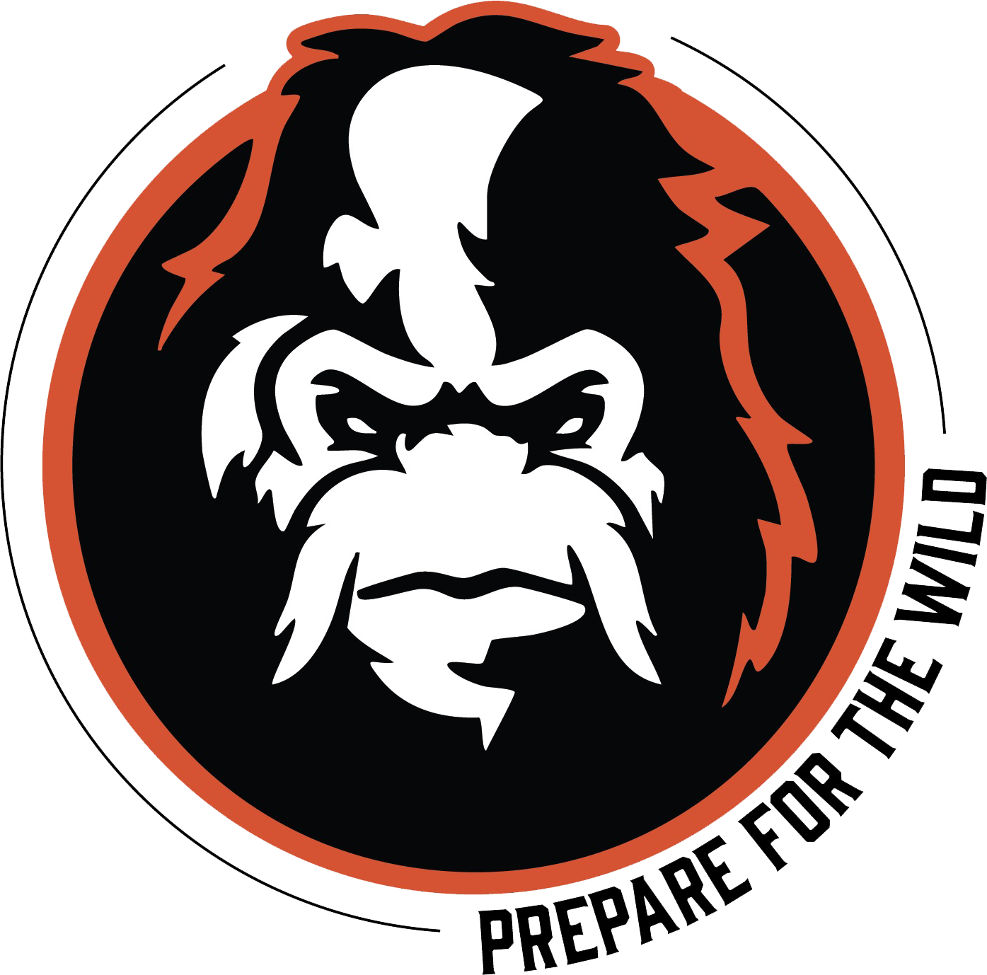 Smoky Mountain Sasquatch Logo Prepare for the Wild